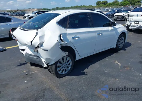 2016 Nissan Sentra Sv из США, поврежденный, VIN 3N1AB7AP1GL674161